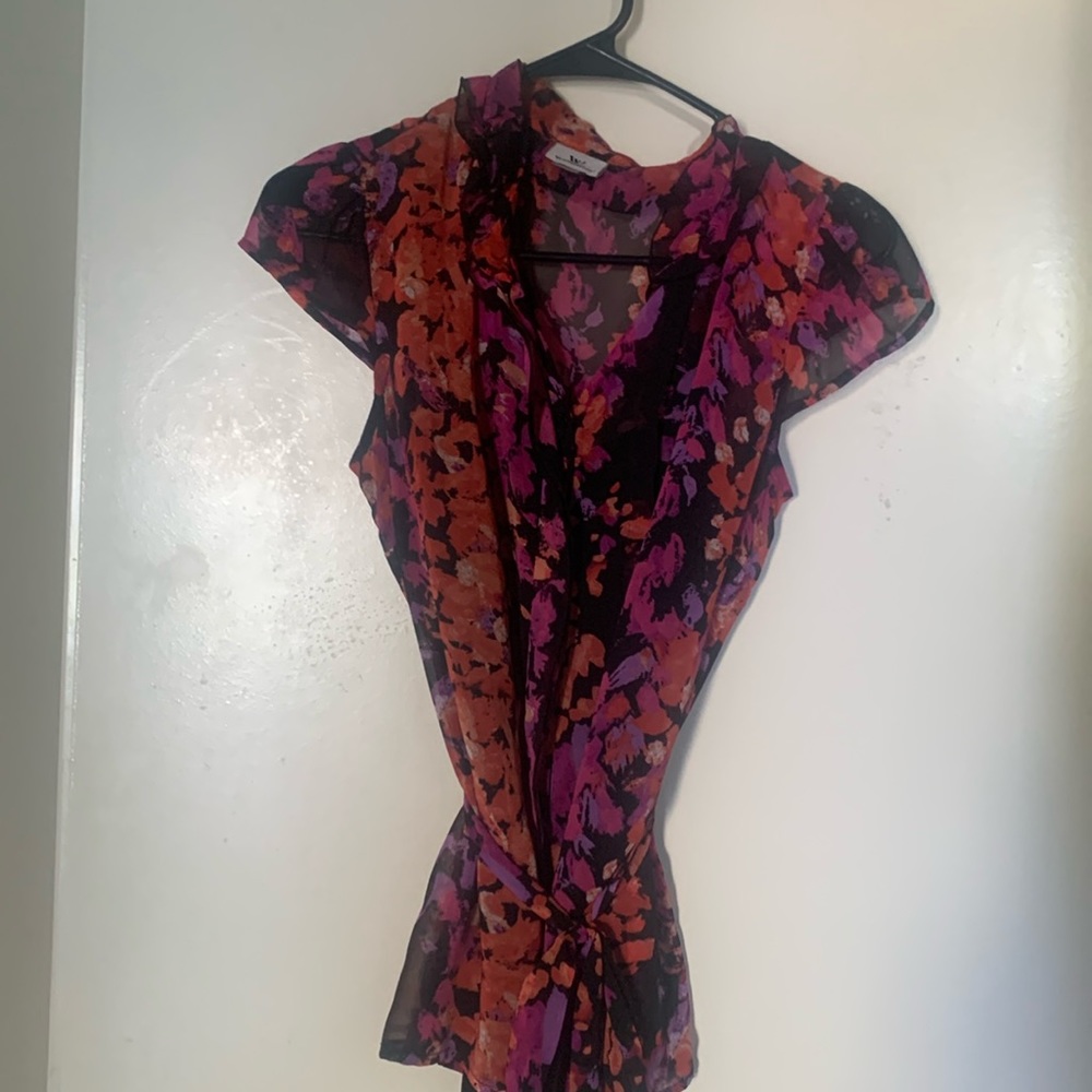 Worthington blouse , size M , Floral
